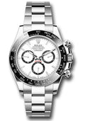 Rolex Oystersteel Cosmograph Daytona 126500LN Watch - Black Cerachrom Bezel - White Index Dial - Oys - Unused Watches