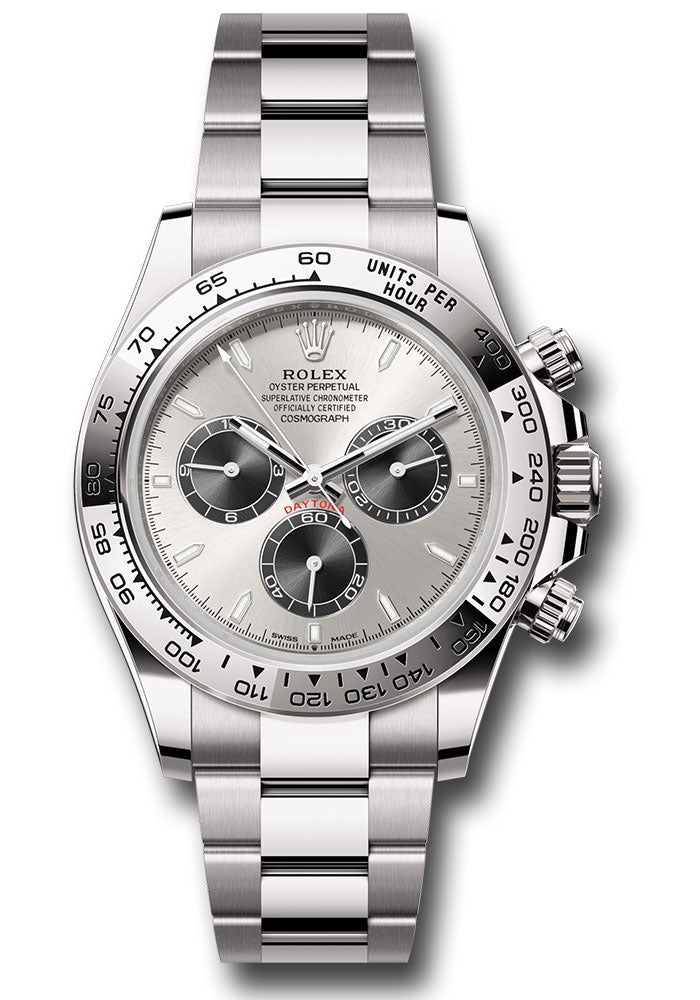 Rolex White Gold Cosmograph Daytona 126509 Watch - Fixed Bezel - Steel And Black Index Dial - Oyster - Unused Watches