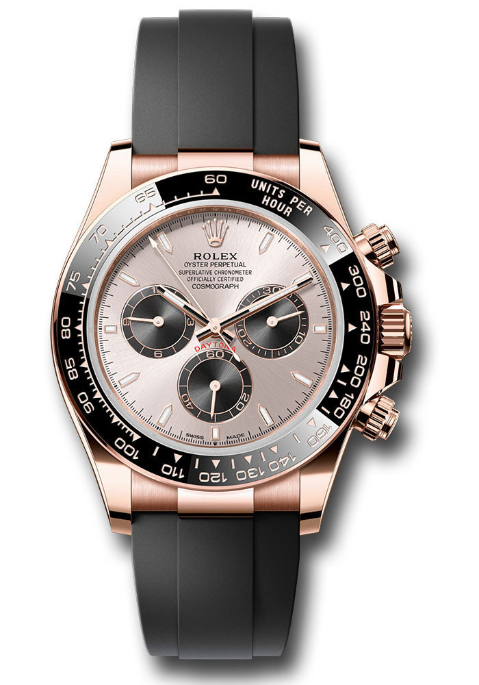 Rolex Everose Gold Cosmograph Daytona 126515LN Watch - Black Cerachrom Bezel - Sundust And Black Ind - Unused Watches