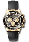 Rolex Yellow Gold Cosmograph Daytona 126518LN Watch - Black Cerachrom Bezel - Black And Golden Diamo - Unused Watches