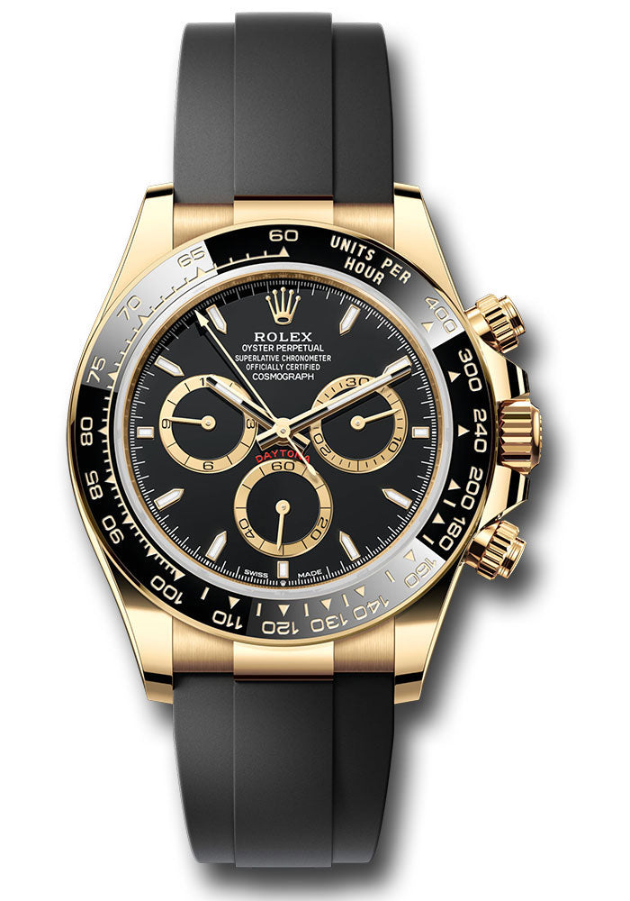 Rolex Yellow Gold Cosmograph Daytona 126518LN Watch - Black Cerachrom Bezel - Black Index Dial - Oys - Unused Watches