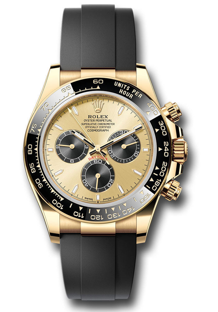 Rolex Yellow Gold Cosmograph Daytona 126518LN Watch - Black Cerachrom Bezel - Golden And Black Index - Unused Watches