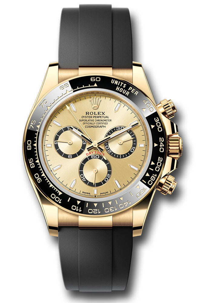 Rolex Yellow Gold Cosmograph Daytona 126518LN Watch - Black Cerachrom Bezel - Golden Index Dial - Oy - Unused Watches