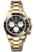 Rolex Yellow Gold Cosmograph Daytona 100th Anniversary 24 Hours of Le Mans 126528LN Watch - Black Ce - Unused Watches