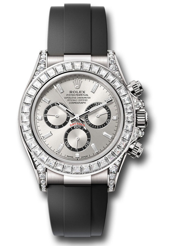 Rolex White Gold Cosmograph Daytona 126539TBR Watch - Diamond Lugs - Diamond Bezel - Steel Black Cou - Unused Watches
