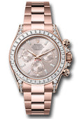 Rolex Everose Gold Cosmograph Daytona 126595TBR Watch - Diamond Lugs - Diamond Bezel - Sundust Diamo - Unused Watches