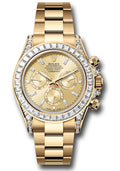 Rolex Yellow Gold Cosmograph Daytona 126598TBR Watch - Diamond Lugs - Diamond Bezel - Golden Diamond - Unused Watches