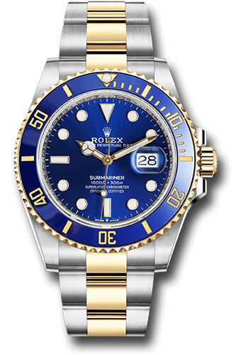 Rolex Steel and Gold Submariner Date 126613LB Watch - Blue Bezel - Blue Dial - Unused Watches