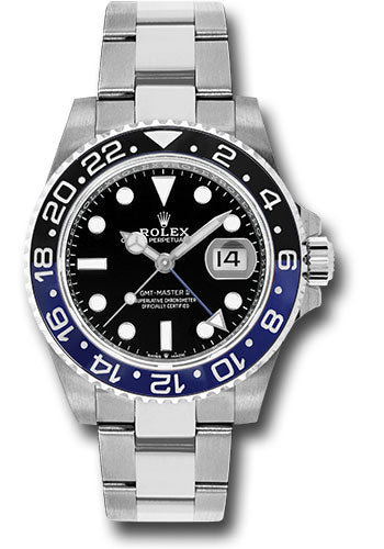 Rolex Steel GMT-Master II 40 126710BLNR Watch - Black And Blue Batman Bezel - Black Dial - Oyster Br - Unused Watches