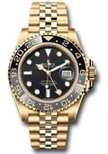 Rolex Yellow Gold GMT-Master II 126718GRNR Watch - Bidirectional Rotatable Bezel - Black Dial - Jubi - Unused Watches