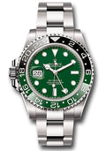 Rolex White Gold GMT-Master II 126729VTNR Watch - Bidirectional Rotatable Bezel - Green Ceramic Dial - Unused Watches