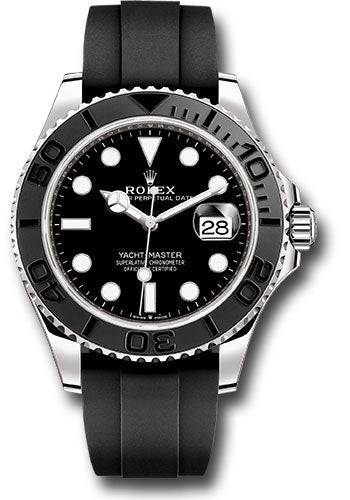 Rolex White Gold Yacht-Master 42 226659 Watch - Black Dial - Oysterflex Strap - Unused Watches