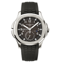 Patek Philippe Aquanaut Travel Time 5164A-001 Watch - 40.8 mm Stainless Steel Case - Black Embossed  - Unused Watches