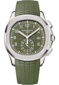 Patek Philippe Aquanaut Chronograph 5968G-010 white gold, khaki green dial