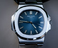 Patek Philippe Nautilus 5711/1A-010 Watch - 40 mm Stainless Steel Case - Blue Sunburst Dial - Unused Watches