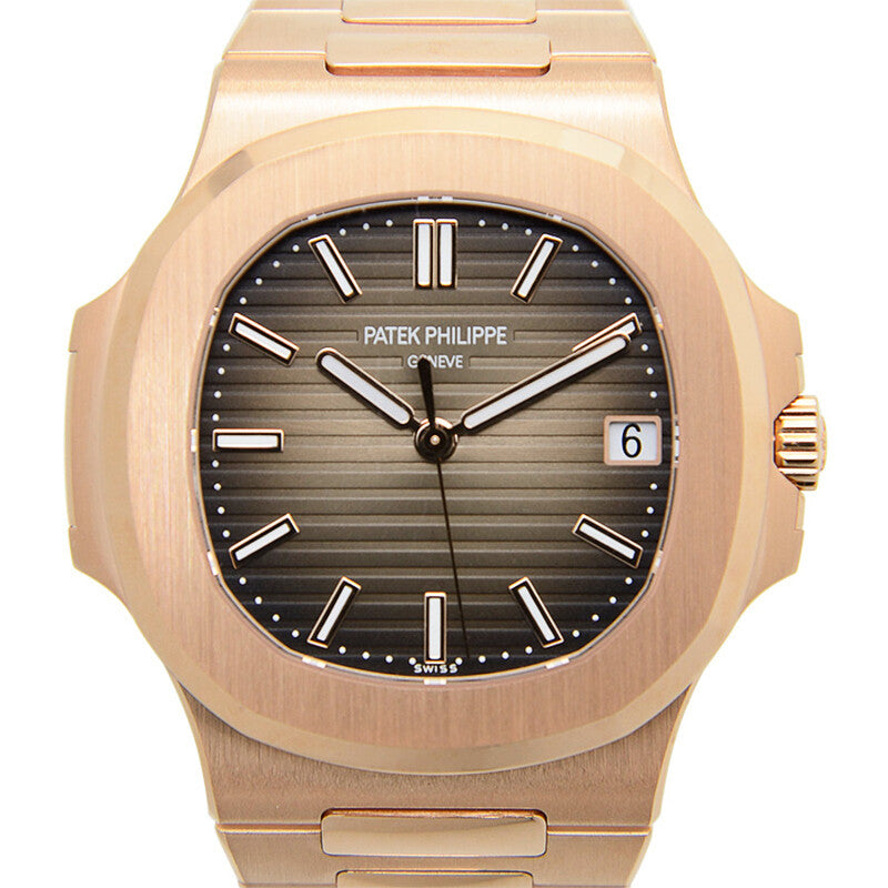 Patek Philippe Nautilus 5711/1R-001 Watch - 40 mm Rose Gold Case - Brown Gradated Dial - Unused Watches